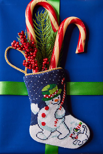 Limited Edition: Mary Engelbreit: Joy Snowman Bauble Stocking