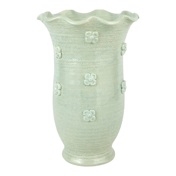 Giardino di Fiori Celadon Tall Vase