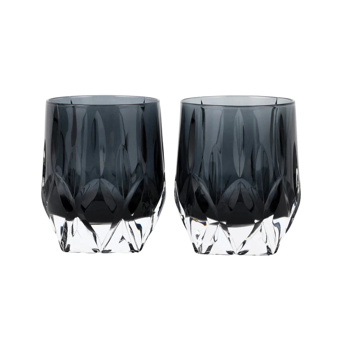Gemma Onyx Double Old Fashioned , Set of 2