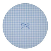 Blue Gingham Placemats, Set of 4