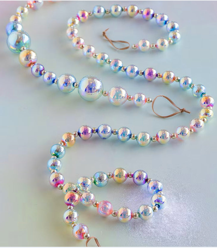 Glitterville Opalescence Essence Garland, 2 Asst