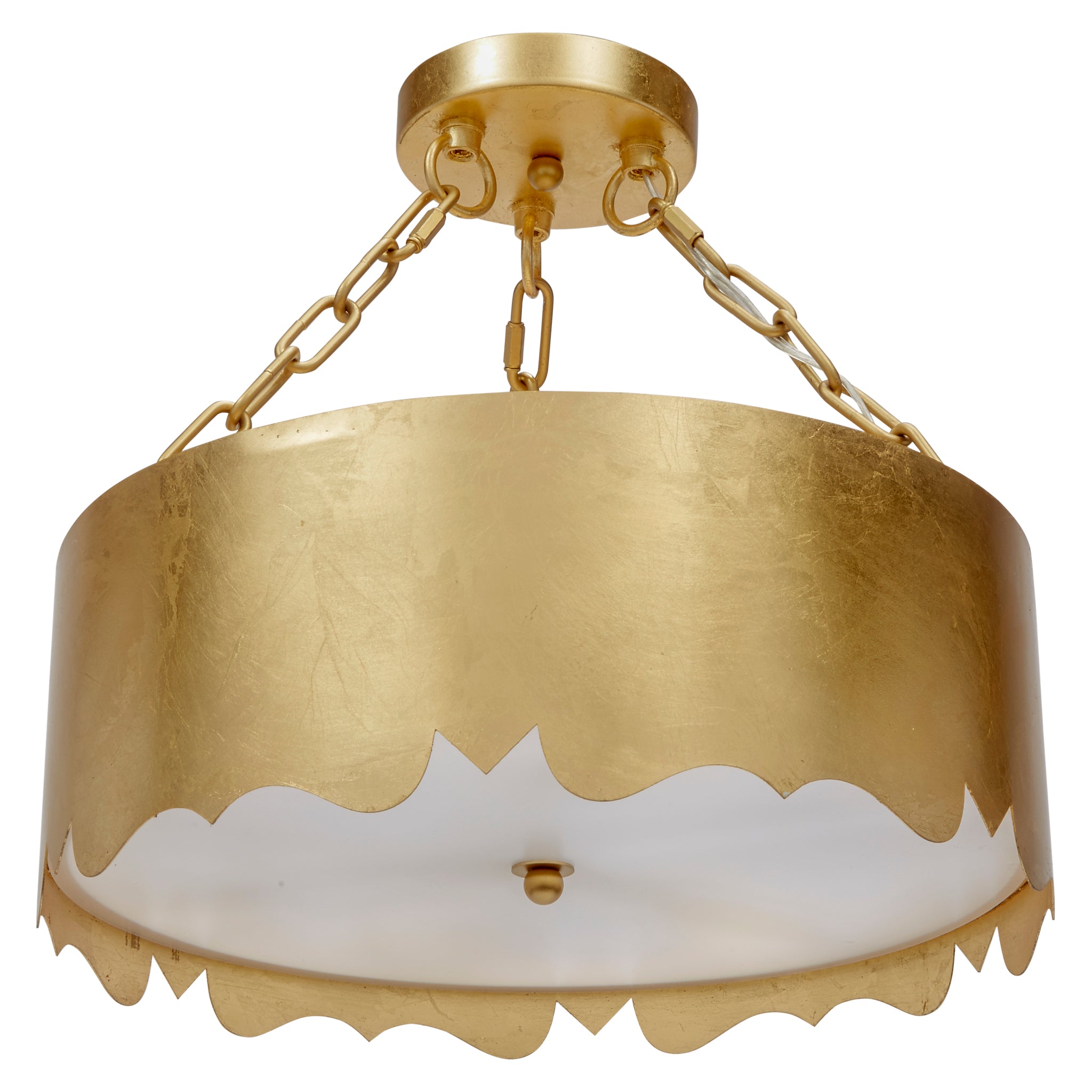 Gold Leaf Mollie Pendant