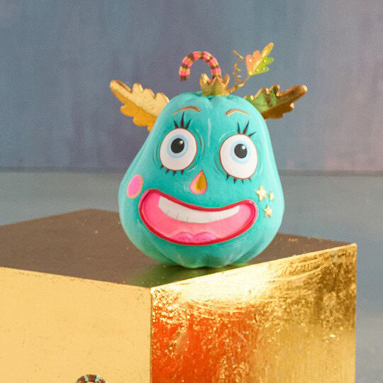 Glitterville Pumpkin Pixies Tabletop, 6 Asst