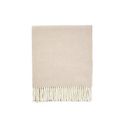 Sand Italian Herringbone Throw