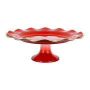 Holiday Glass Cake Stand