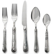Hotel 5-Piece Pewter Placesetting