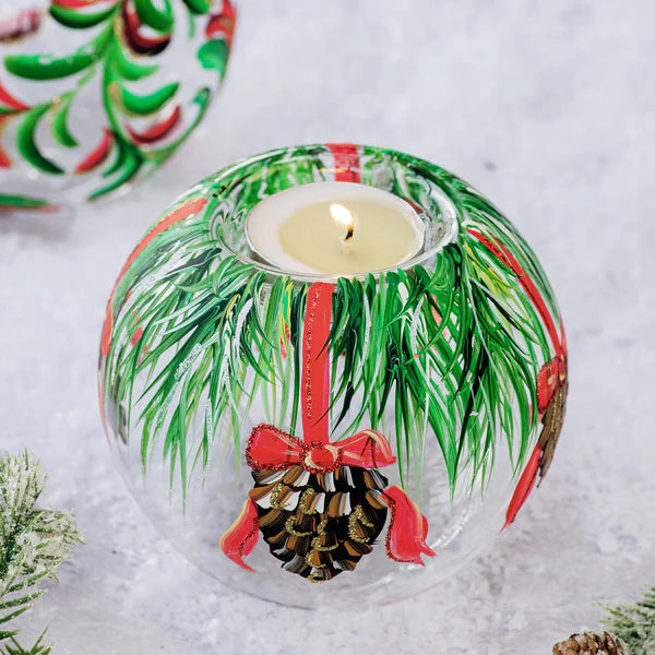 Illuminare Holiday Pinecones Votive