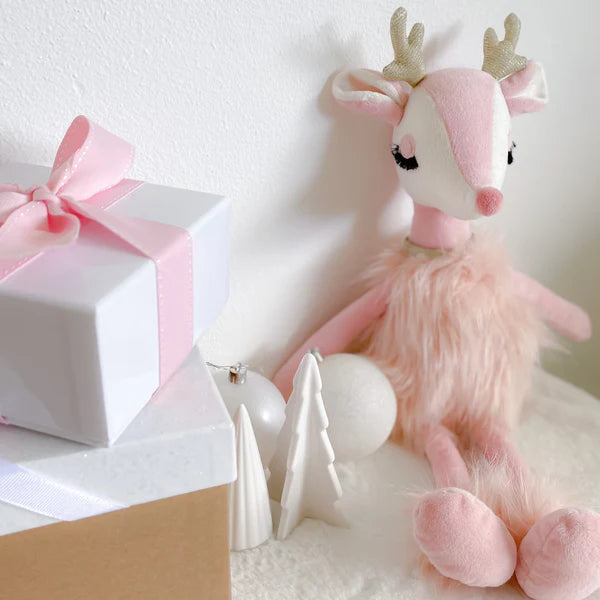 Freija the Pink Reindeer Doll