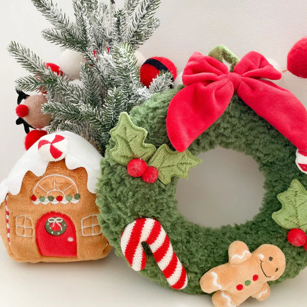 Festive Wreath Plush Toy