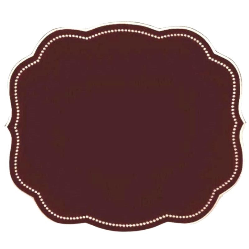 Charlotte Placemat - Cocoa, Set of 4