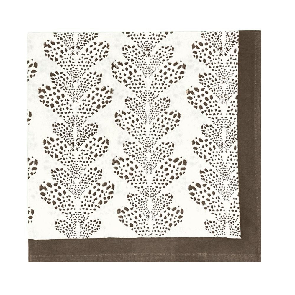 The Kelli - Dark Cocoa - Napkin, Set of 4