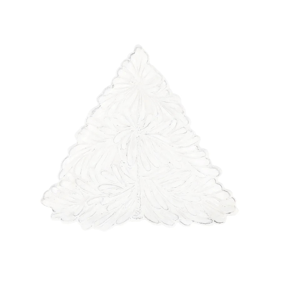 Lastra Holiday White Figural Small Plate
