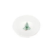 Vietri Lastra Holiday Small Oval Bowl