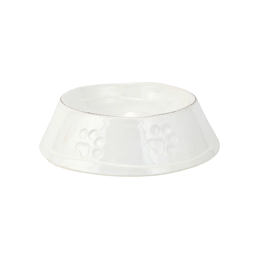 Vietri Lastra Holiday Large Dog Bowl