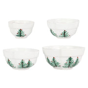 Lastra Holiday Assorted Prepping Bowls, Set of 4