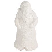 Lastra Holiday Figural Santa with Foliage