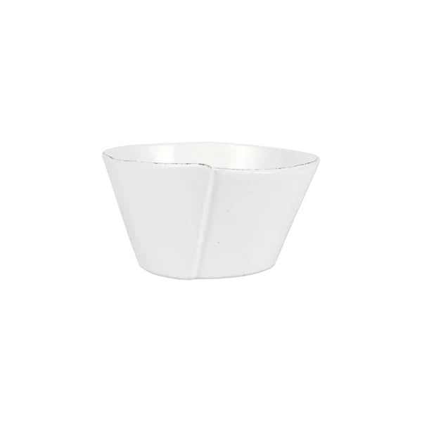 Lastra White Stacking Berry Bowl