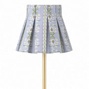 Rosemary Stripe Lavender Box Pleat Shade Cover