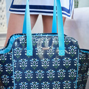 Rosemary Indigo Laundry Bag