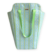 Rosemary Stripe Blue Laundry Bag