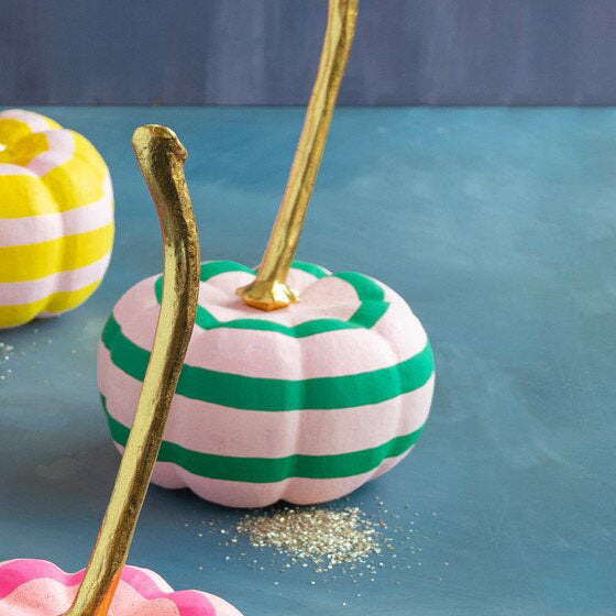Stripe Pumpkin, Large