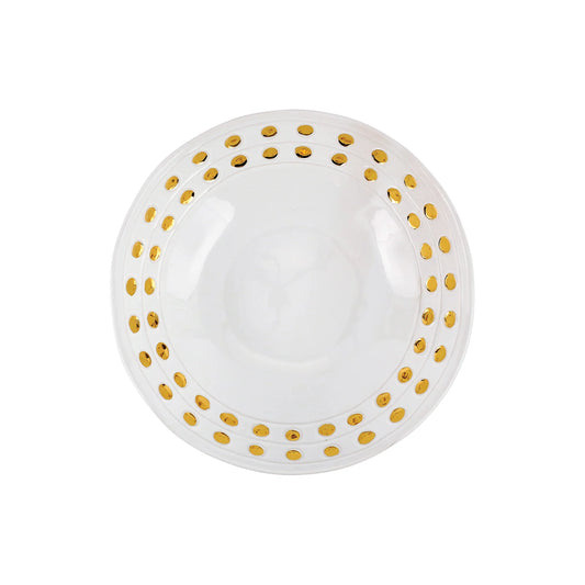 Vietri Medici Gold Medium Bowl
