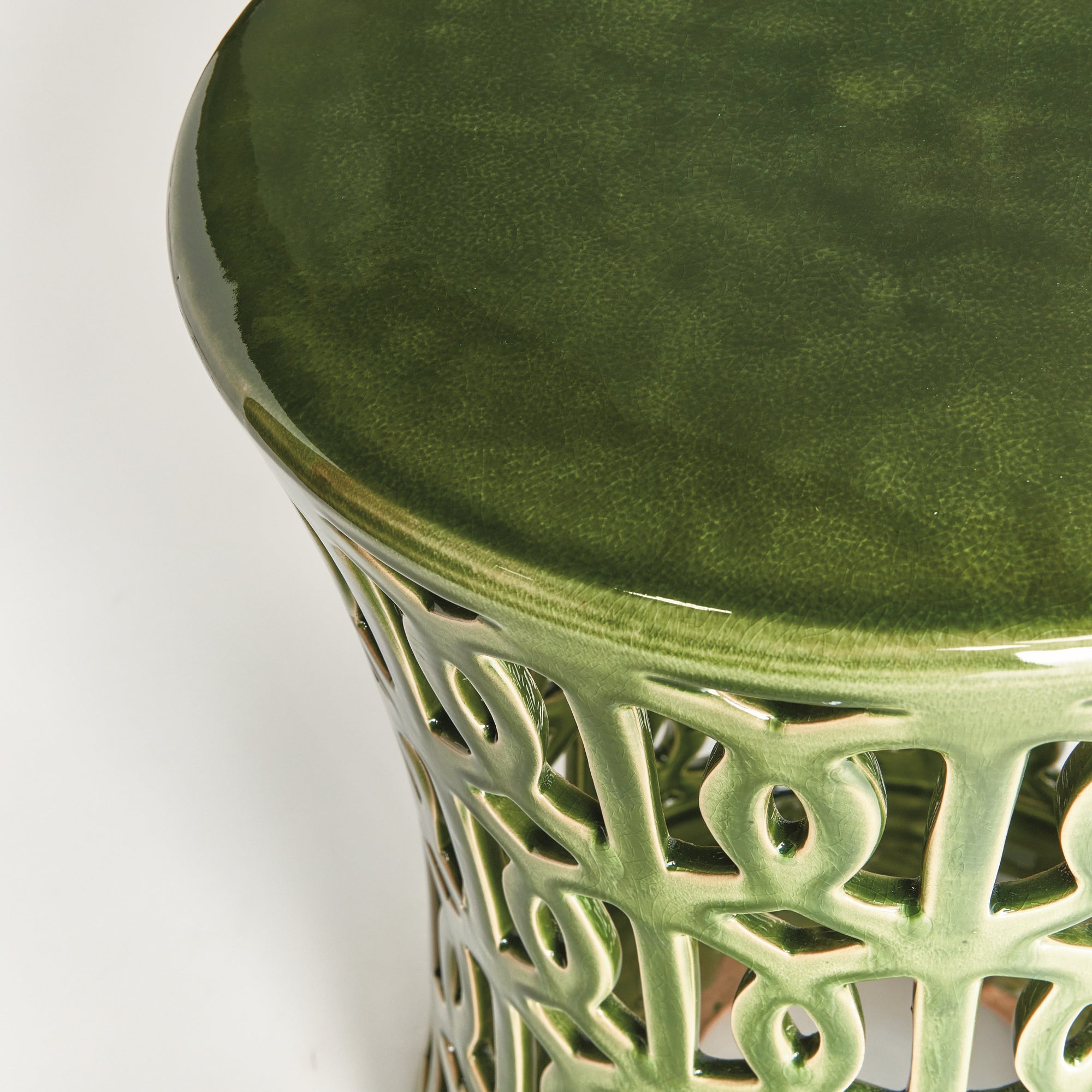 Natale Side Table, Green