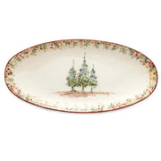 Natale Long Oval Platter
