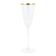 Natalia Gold Champagne Glass