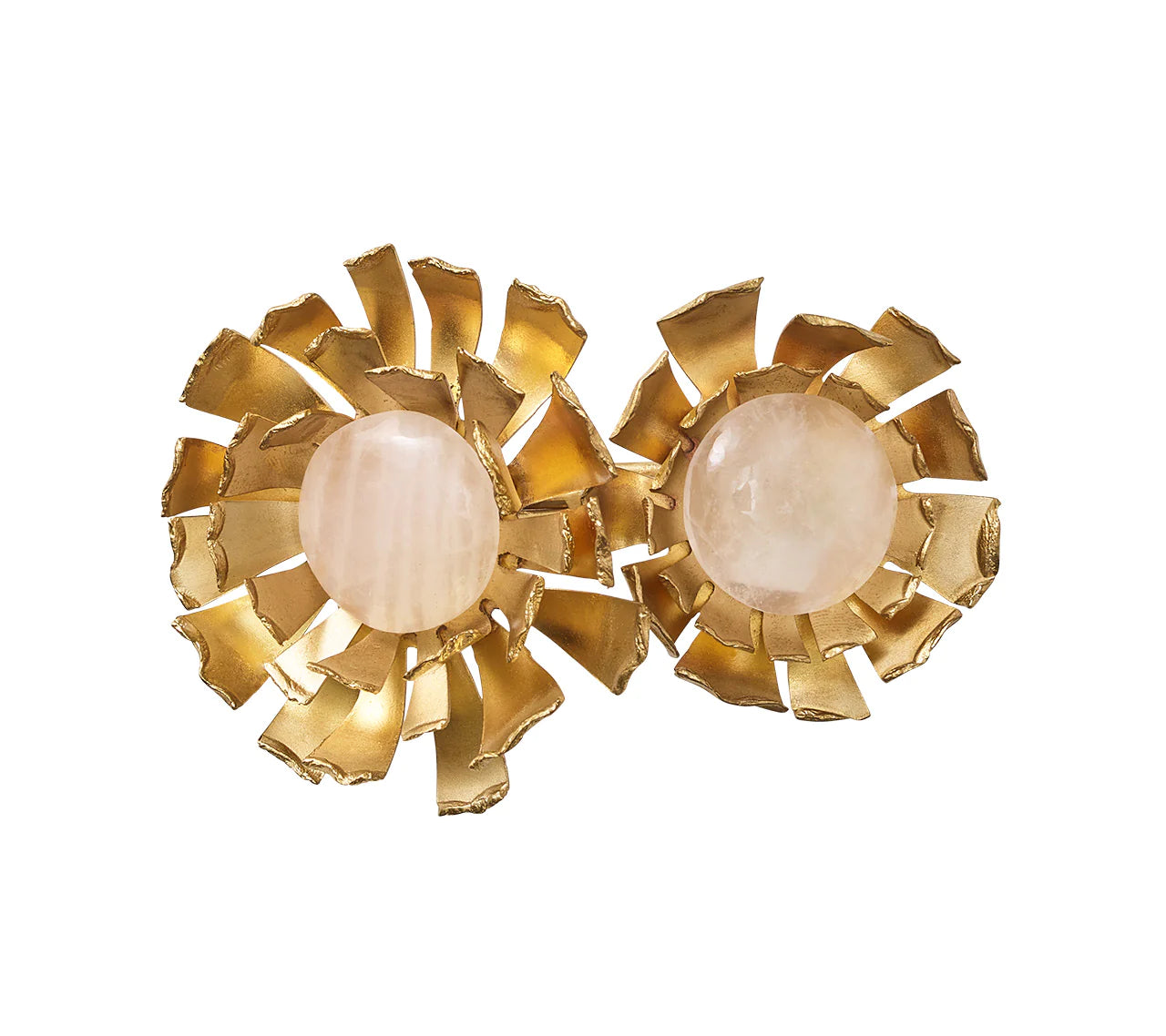 Marigold Napkin Ring in Gold, Set of 4