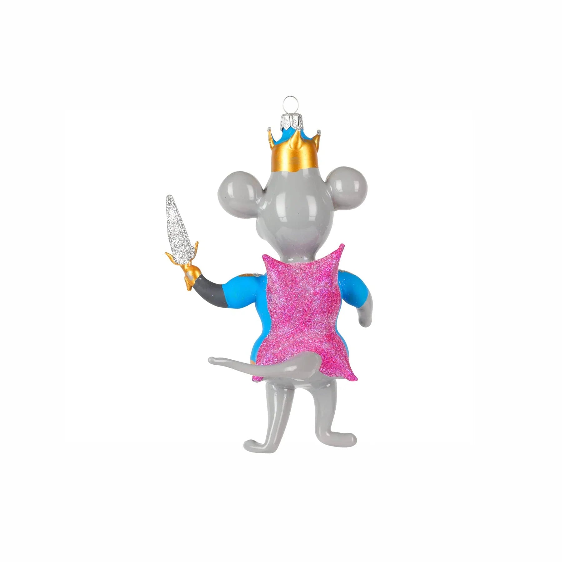 Figural Mouse King Ornament