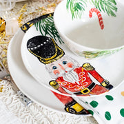 Vietri Nutcracker Red Salad Plate