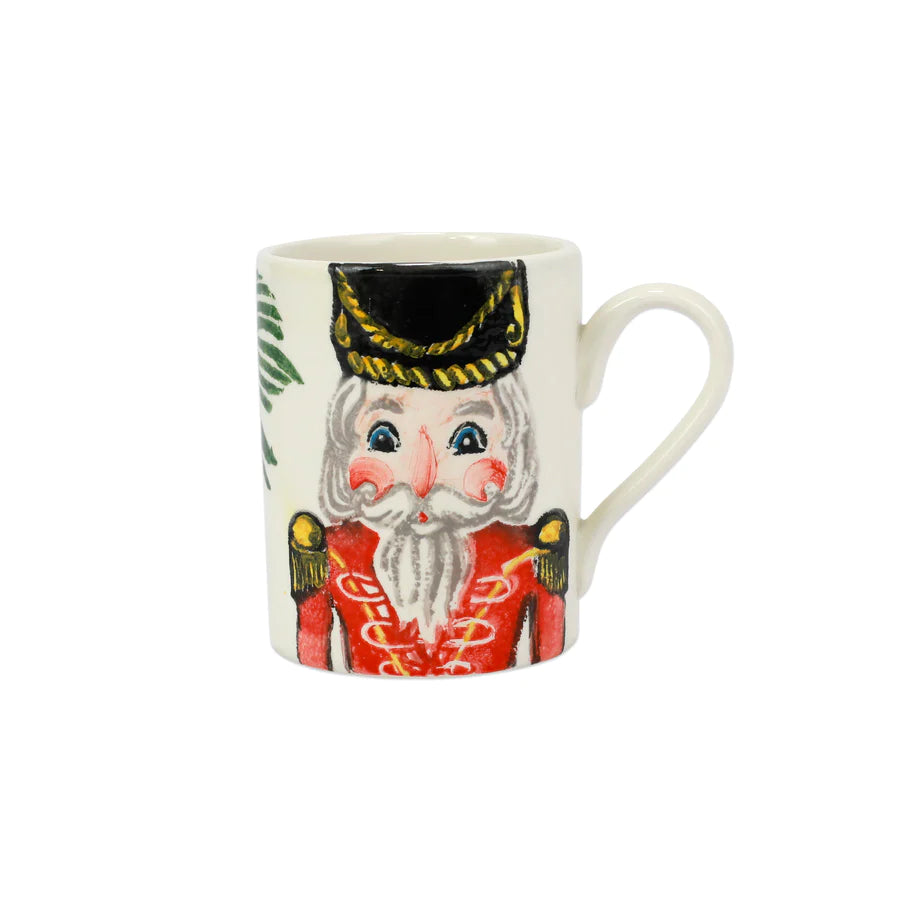 Vietri Nutcracker Red Mug