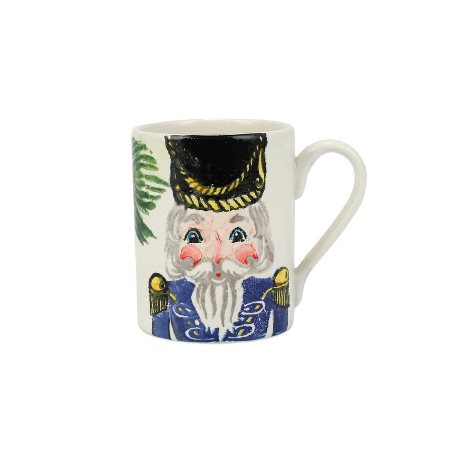 Vietri Nutcracker Blue Mug