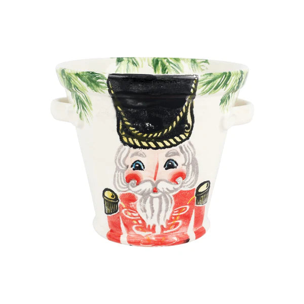 Vietri Nutcrackers Ice Bucket