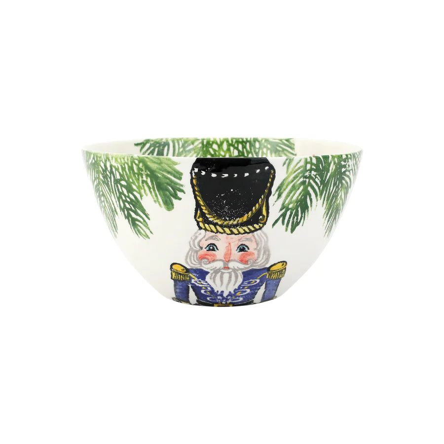 Vietri Nutcracker Deep Serving Bowl