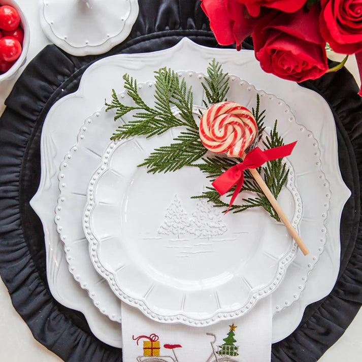 Bella Natale Salad/Dessert Plate