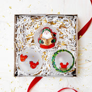 Vietri Red Bird Ornaments Set