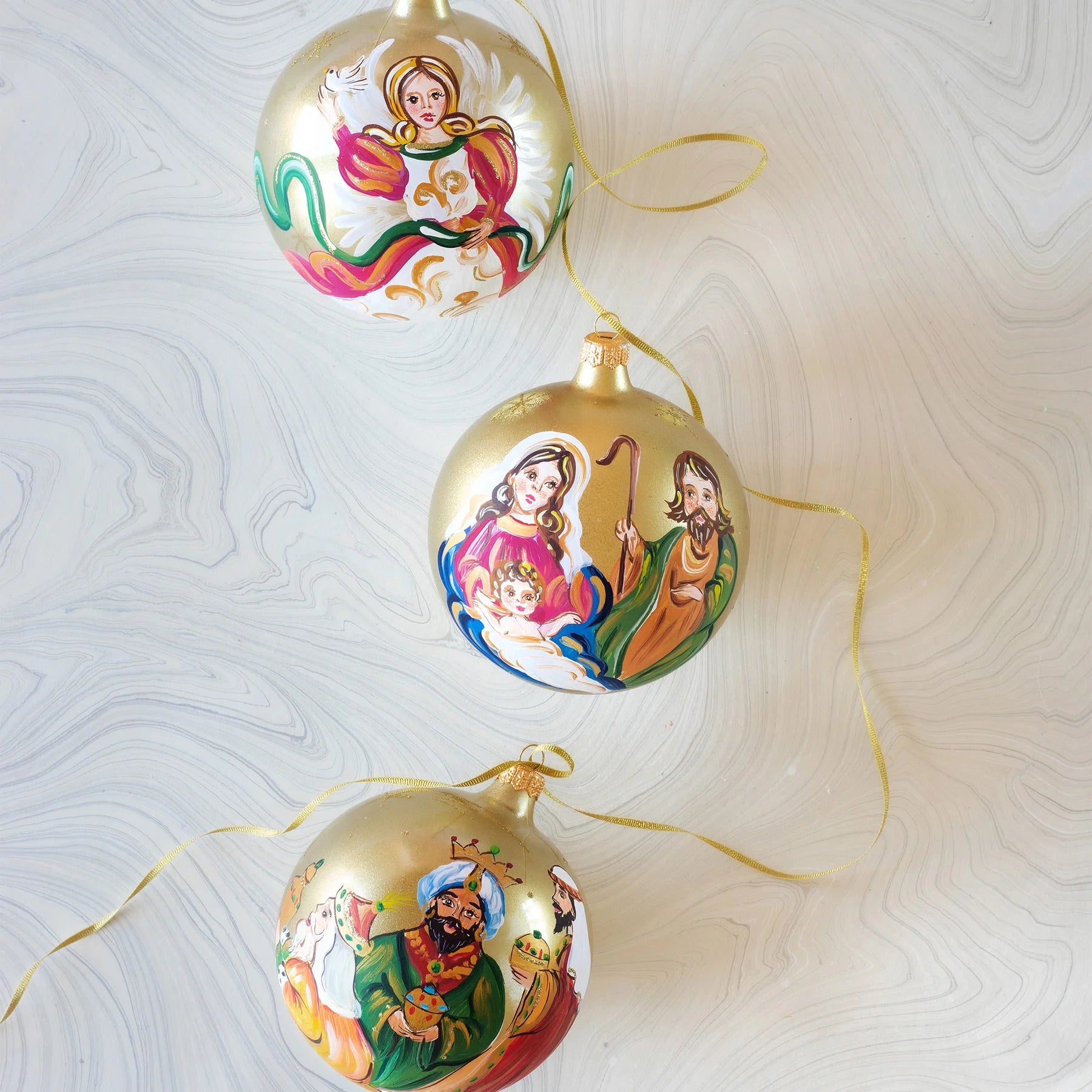 Vietri Nativity Ornament