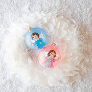 Vietri Baby Boy Angel Ornament