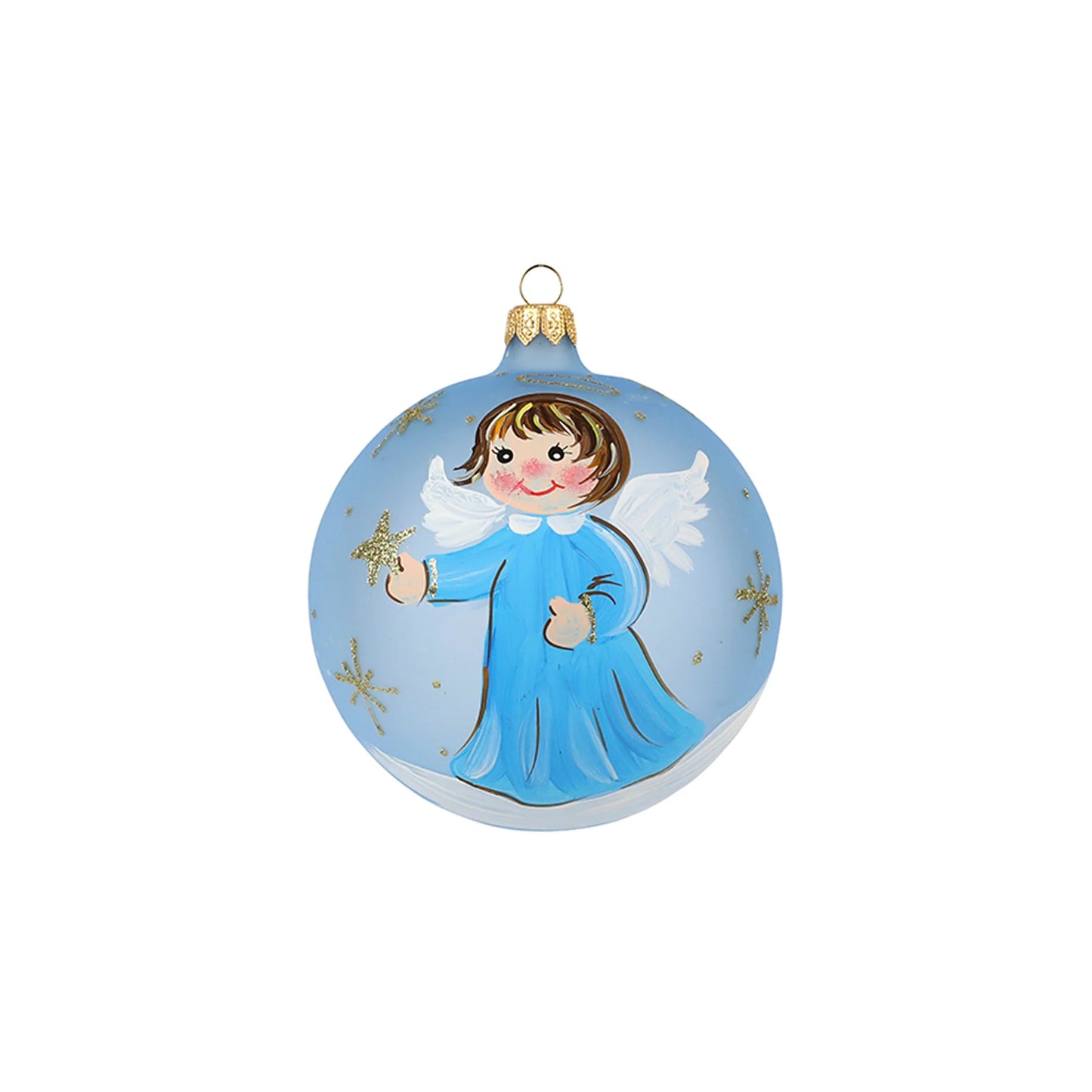 Vietri Baby Boy Angel Ornament