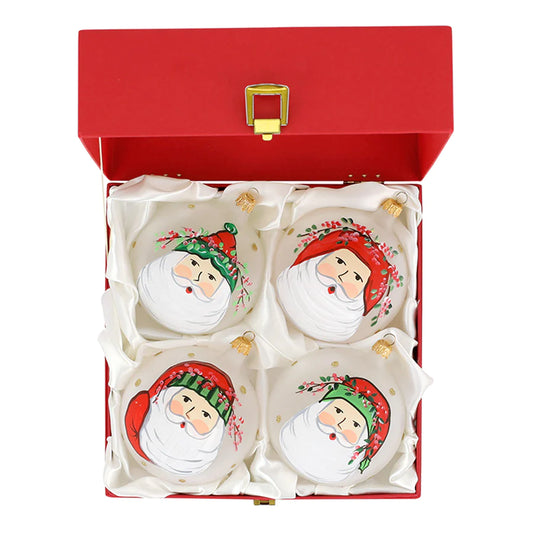 Old St. Nick Assorted Ornaments, Set of 4
