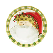 Old St. Nick Dinner Plate, Animal Hat