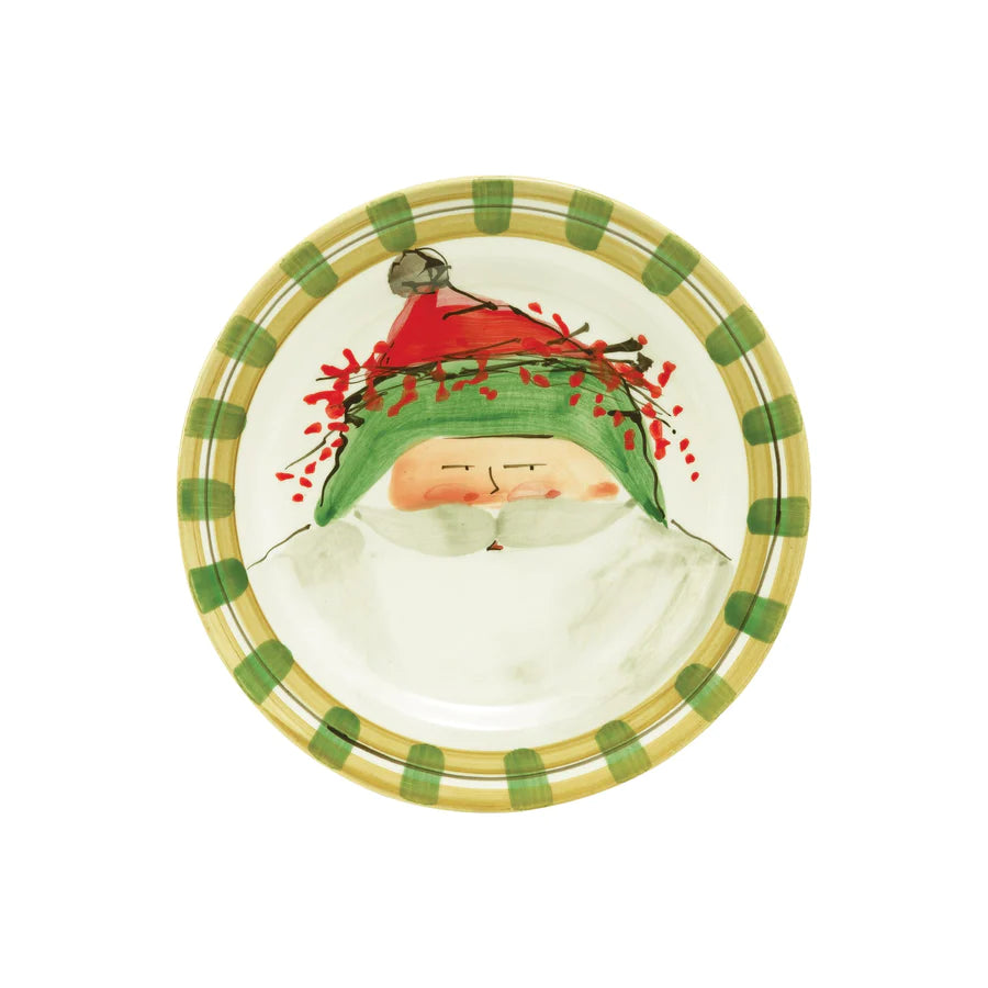 Old St. Nick Round Salad Plates