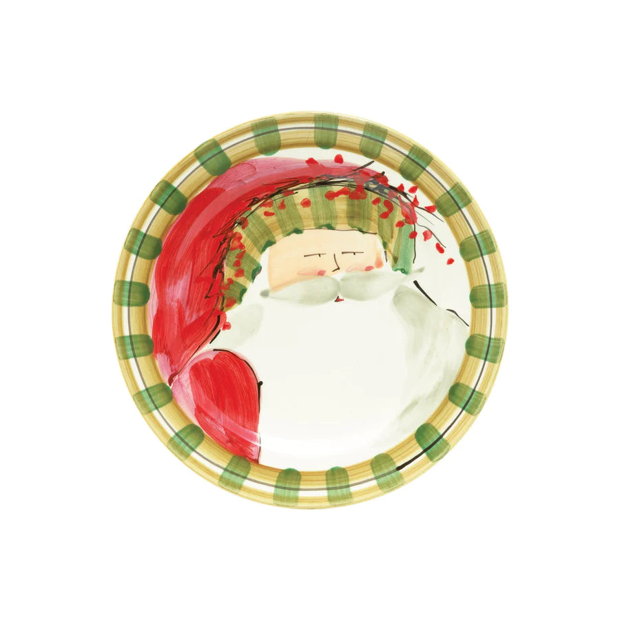 Old St. Nick Round Salad Plates