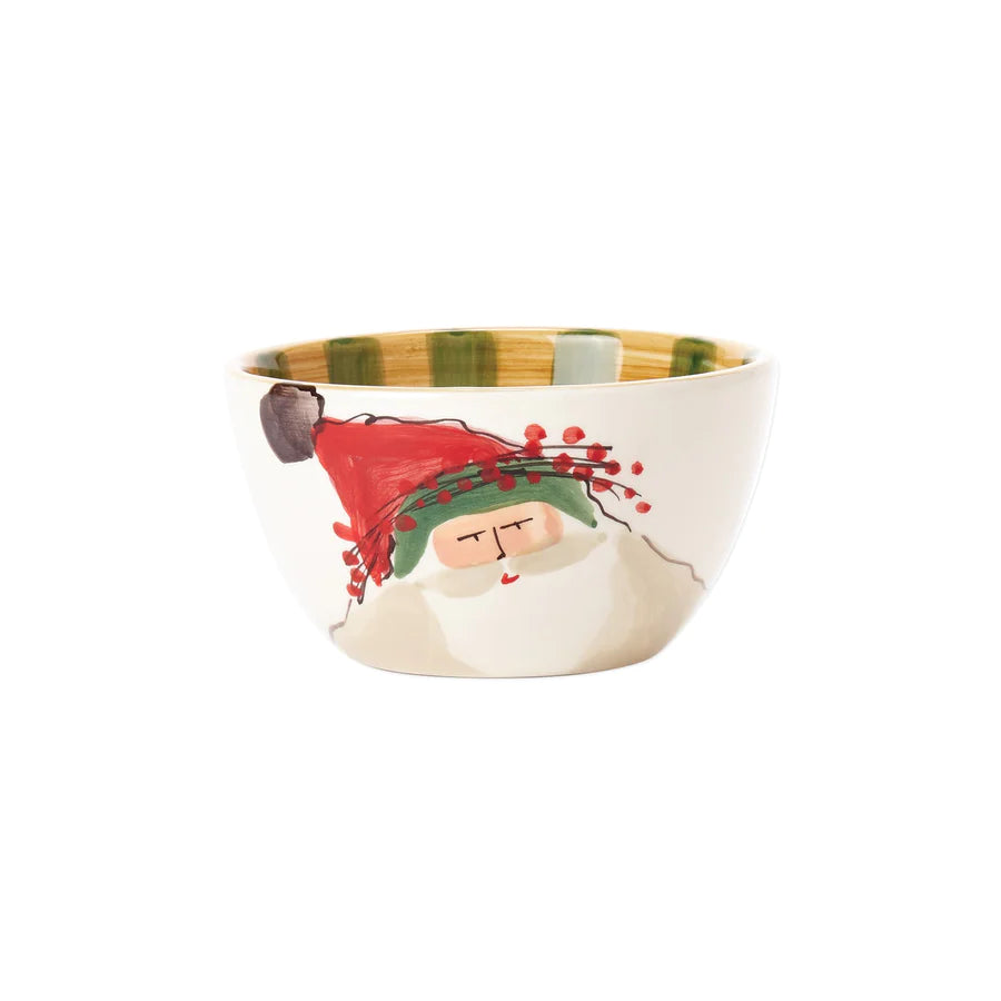 Old St. Nick Assorted Cereal Bowls, Set of 4