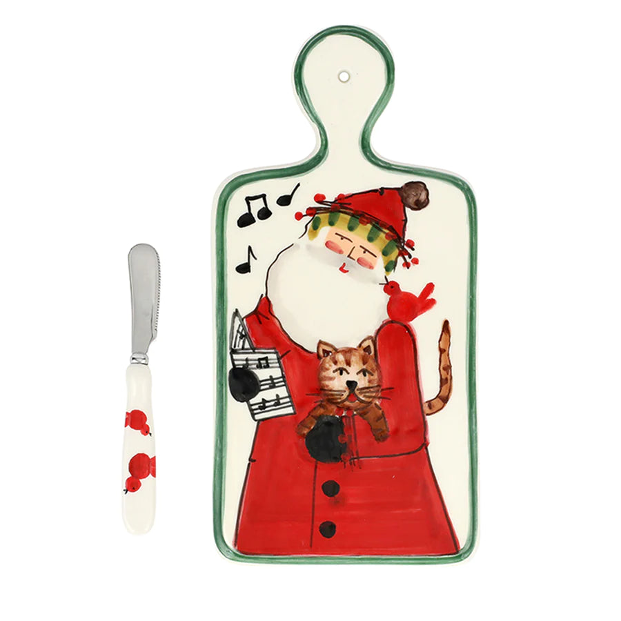 Old St. Nick 2023 Limited Edition Small Cheese Board with Spreader