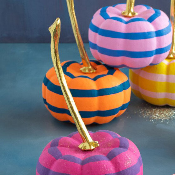 Stripe Pumpkin, Large