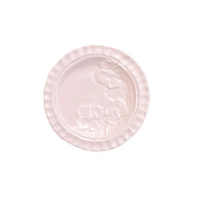 Pietra Fiori Pink Canape Plate, Set of 4