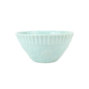 Pietra Fiori Aqua Serving Bowl